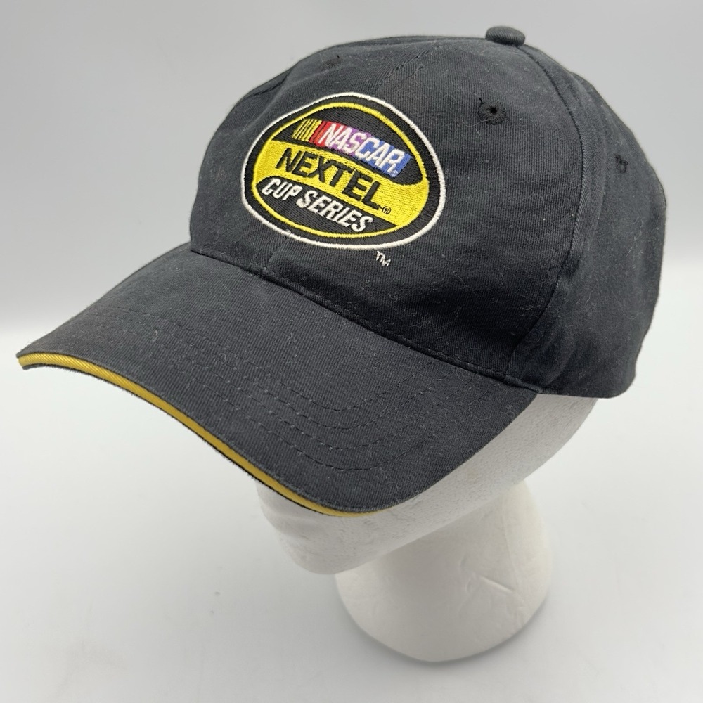 NASCAR NEXTEL CUP SERIES hat black adjustable cap - 100% cotton‎
